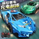 遙控車玩具rc電動(dòng)高速馬達(dá)漂移賽車警車越野小汽車兒童3一6歲男孩