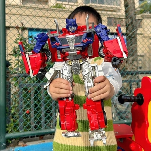 兒童變形玩具合金正版 金剛擎天汽車柱機器人大黃蜂手辦模型禮物