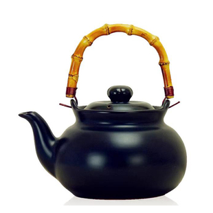 景德鎮珍寶正品 2升陶瓷水壺咖啡壺耐高溫煮茶壺燒水壺燃氣電陶爐