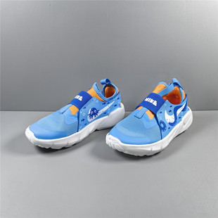 兒童春秋輕便透氣一腳蹬運(yùn)動跑步鞋 Nike RUNNER FLEX DX2515 耐克