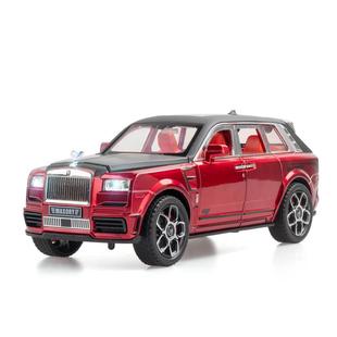 24勞斯庫里南邁莎銳合金汽車模型擺件帶貨 仿真1 開窗盒