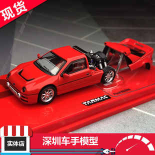 福特 合金汽車模型 Tarmac 紅 RS200 Ford Works 現貨