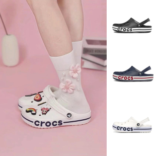 沙灘戶外平底女涼拖鞋 crocs洞洞鞋 夏季 貝雅卡駱班新款 205089 男鞋