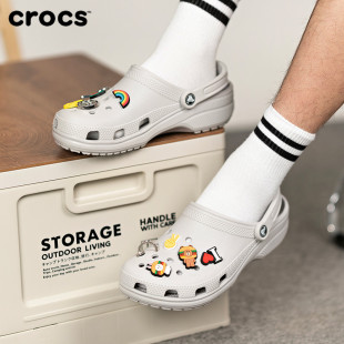 男女鞋 Clog情侶沙灘鞋 2025新款 經典 運動鞋 crocs卡駱馳戶外洞洞鞋