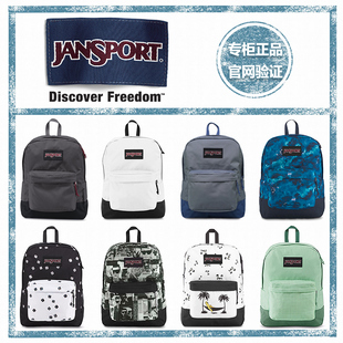專柜正品 背包學生書包T60G JanSport杰斯伯雙肩包黑標叛逆男女同款