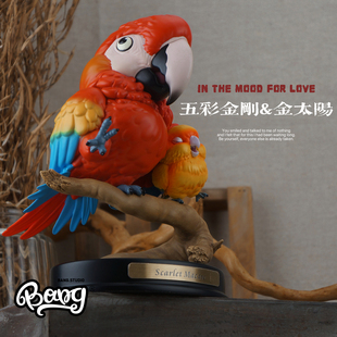 Bang 群鸚薈萃 預售 特別版 動物手辦模型擺件 CG鸚鵡工作室