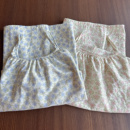 純棉雙層紗布吊帶睡裙連衣裙家居服睡衣
