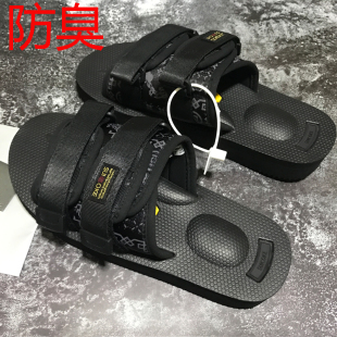 夏季 日系潮牌明星同款 沙灘一字拖厚底戶外休閑涼鞋 男女情侶款 拖鞋