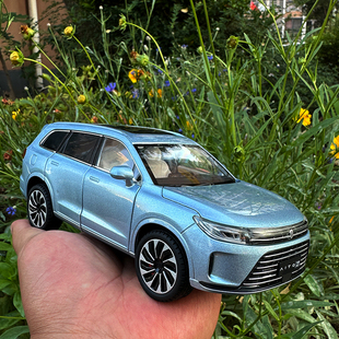 M9合金汽車模型回力聲光玩具越野理想L9仿真車 24賽力斯問界M7