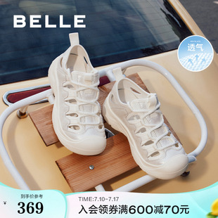 女鞋 透氣涼鞋 子溯溪鞋 休閑厚底涉水鞋 B1903BQ4 新款 百麗運動涼鞋