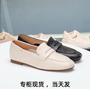 舒軟單鞋 一腳蹬小皮鞋 KYQ51169 平底羊皮樂福鞋 COMELY康莉2025新款