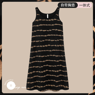 帶胸墊睡衣寬松夏天2025新款 純棉夏季 可外穿 吊帶睡裙女款 Se7en