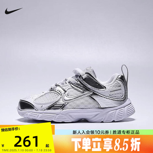 HQ6413 Nike耐克男女小童鞋 網(wǎng)面運(yùn)動(dòng)鞋 RNR銀灰色復(fù)古跑步鞋 103