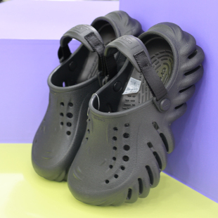 208190 卡駱馳波波男女童包頭防滑透氣沙灘涼拖鞋 Crocs童鞋 洞洞鞋