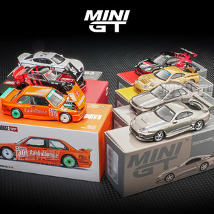 寶馬M3 豐田Supra 現貨 CSL 日產GTR 合金汽車模型 MINIGT