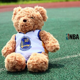 歐文詹姆斯庫里泰迪小熊NBA賽季 熊公仔C羅梅西科比送男友生日禮物