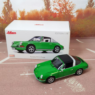 保時捷Porsche 911S Targa 合金全開仿真汽車模型 舒克 1973