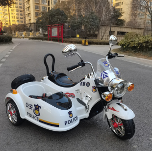 兒童摩托車大號(hào)可坐人寶寶電動(dòng)車玩具汽車雙胞胎雙人三輪二胎童車