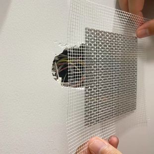 金屬自粘補墻帖墻面修補貼墻洞天花板石膏板吊頂裂縫填堵補洞孔貼