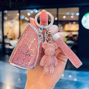 專用別克昂科威plus鑰匙套昂科威s汽車2023款 高檔別克高級(jí)殼女扣