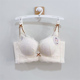都市麗人文胸女新款 調整型聚攏五排扣收副乳小胸蜜桃杯內衣LJH1A1