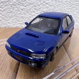 STI場景擺設 翼豹汽車合金模型擺件WRX 64斯巴魯1994款