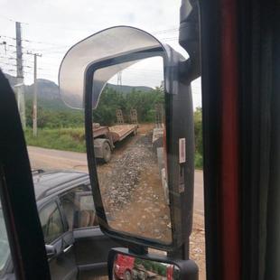 小J6 JH6 J6LJ6M雨眉 大貨車雨眉后視鏡倒車反光鏡雨擋解放J6P
