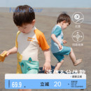 尼多熊兒童泳衣褲 分體連體游泳衣3歲6歲 男童女童泳衣寶寶小童泳裝
