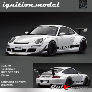 997 RWB GT3樹(shù)脂汽車(chē)模型收藏 Model保時(shí)捷Porsche 預(yù)1