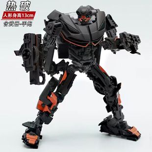 蘭博基尼可變形汽車模型小號比例機器人大黃蜂熱破金剛玩具電影男