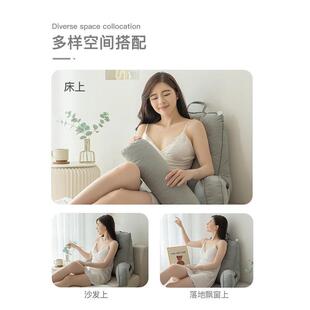 進(jìn)口精工床頭軟靠背墊床上靠枕靠墊抱枕學(xué)生沙發(fā)護(hù)腰枕頭