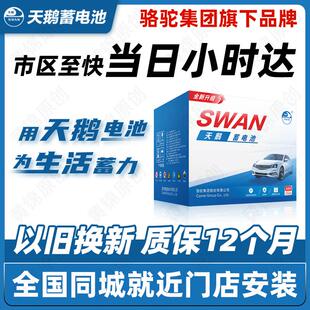 天鵝蓄電池6 36ah飛度鋒范哥瑞思迪奧拓北斗星12v汽車電瓶