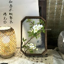 掐絲琺瑯diy手工材料非遺景泰藍創意禮物 遇見你如春水映梨花
