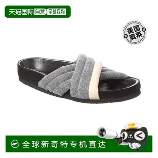 Marant 美國奧萊 Holden 黑色 直發 皮革涼鞋 自營Isabel