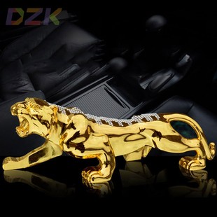 汽車擺件霸氣老虎時尚 飾品大號合金車飾車載擺設車內用品男c2 裝