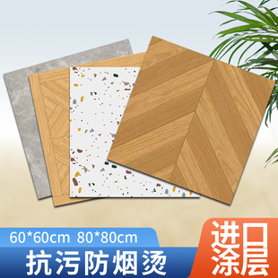 PVC自粘地板革貼紙加厚耐磨防水防滑石塑地板商用地墊地磚貼韓喜