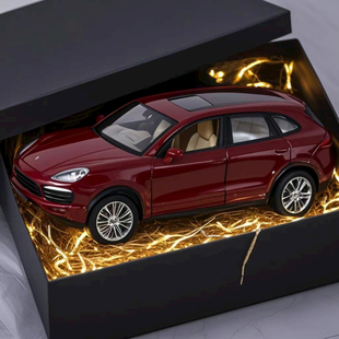 S汽車模型合金越野車金屬擺件男玩具 24仿真保時捷卡宴Cayenne