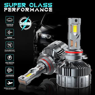 直插式 V33S大功率180W汽車LED大燈解碼 頭燈高亮遠近車燈 新品 爆款