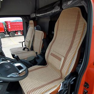 東風天錦KR乘龍M3江淮格爾發A5L貨車坐墊套四季 通用全包三座