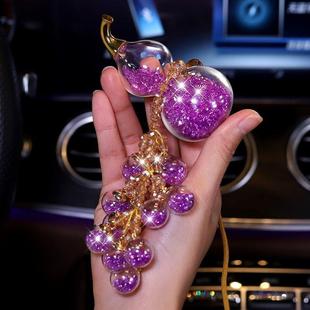 水晶葫蘆掛件汽車2024新款 飾品 高檔掛飾女神車內(nèi)車載女汽車車上裝