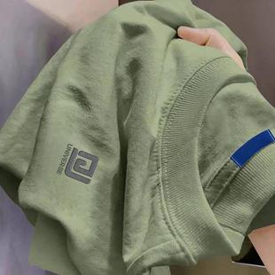 情侶百搭上衣 T恤夏季 外貿清倉 品牌尾貨撿漏潮牌純棉寬松男女短袖