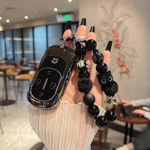 金屬高級汽車包殼扣 et9新能源簽名版 2025款 蔚來ET9鑰匙套未來新款