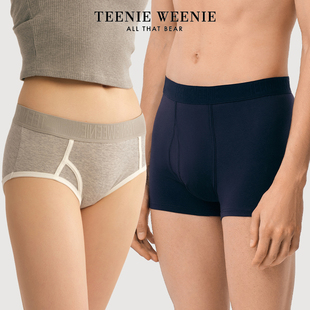 抗菌襠透氣舒適男四角短褲 TeenieWeenie小熊情侶內褲 女士2025新款
