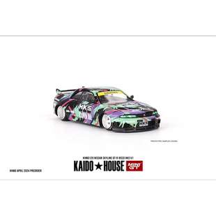 R33 MINIGT Skyline 合金汽車模型KHMG129 日產Nissan