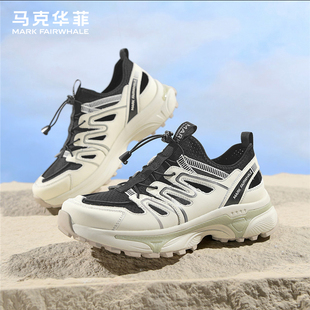 一腳蹬網(wǎng)鞋 網(wǎng)面鞋 夏季 透氣運動鞋 馬克華菲男鞋 戶外登山鞋 夏天薄款