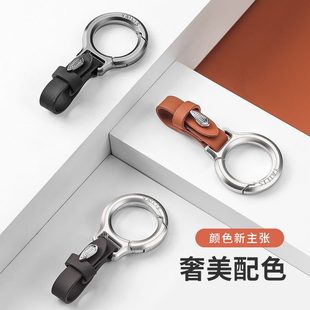 皮帶女M掛車防丟新款 高檔掛件多功能汽車鑰匙扣配件鑰匙扣男掛用