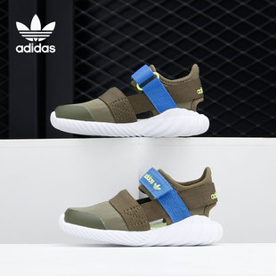 阿迪達(dá)斯正品 嬰童運(yùn)動涼鞋 三葉草DOOM CG6601 SANDAL Adidas