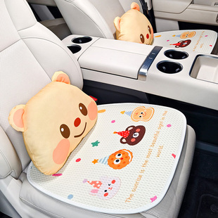 通用座墊 座椅套SUV車內(nèi)座套半包后座四季 汽車坐墊女透氣薄款 夏季