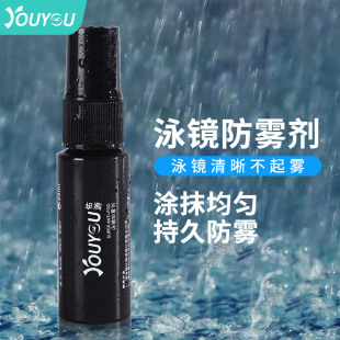 泳鏡防霧劑近視眼鏡護目鏡頭盔鏡片專用游泳鏡除霧噴劑防起霧神器