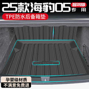智駕版 飾改裝 DMI 比亞迪海豹05后備箱墊TPE尾箱墊用品車內裝 2025款